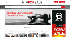 Desktop Screenshot of hififorsale.com